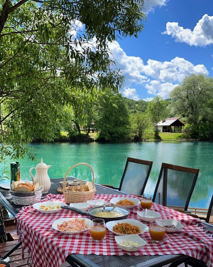 River Luxury House Bihać Buitenkant foto